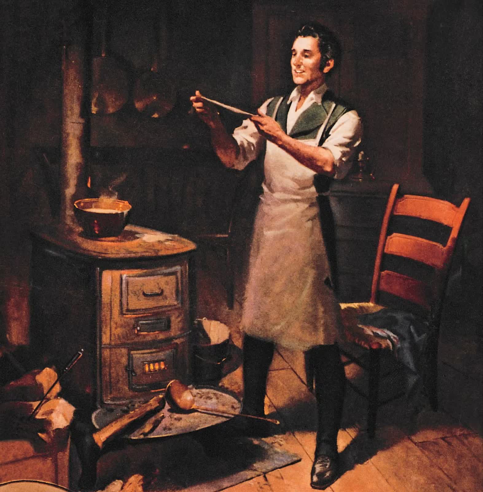 Charles Goodyear accidentaly discovers vulcanized rubber.jpg